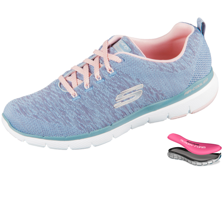 Кроссовки Skechers Fllex Appeal 3.0 / Женский / 35 / Голубой photo 3